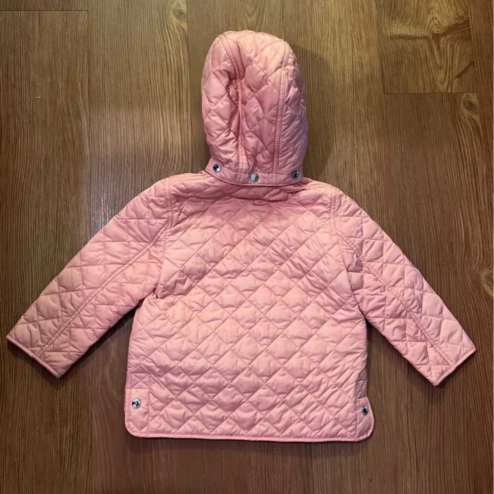 Burberry Pink Baby Girl Jacket 2Y
